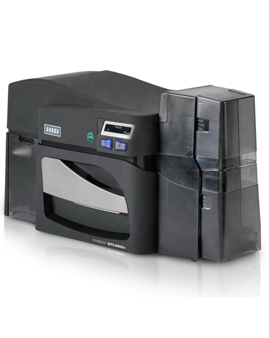 Dual Sided - HID FARGO DTC4500e ID Card Printer & Encoder
